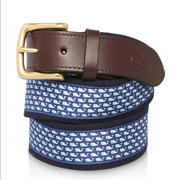 Vineyard Vines Other - Vineyard Whale Canvas Club Belt Men’s